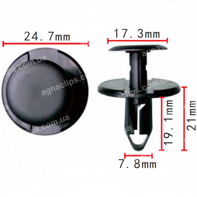 C 3176 Кліпса BMW 07147281961