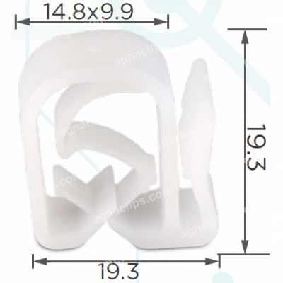C 3255 Кліпса BMW 61138350827