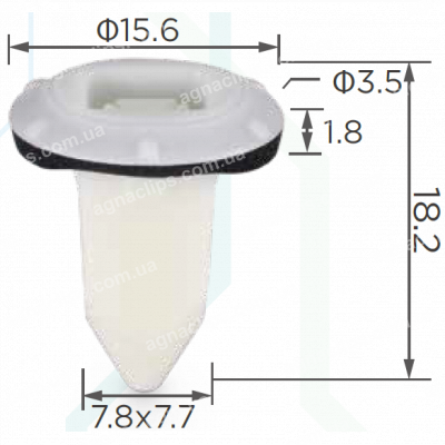 C 3257 Кліпса BMW 51127046911