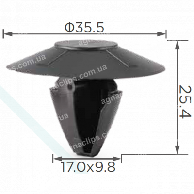 C 3275 Кліпса Renault 7703077470