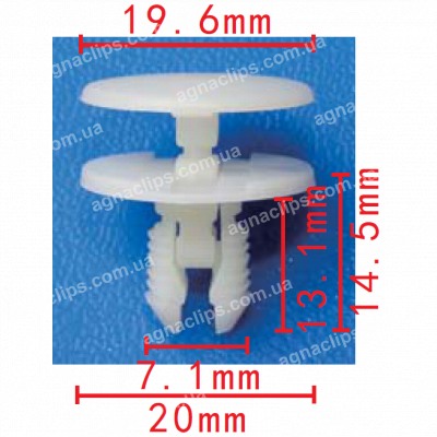 C 3278 Кліпса Renault 908B86823R