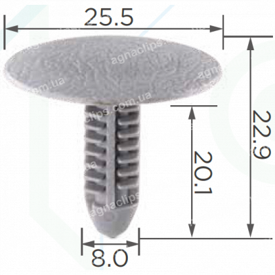 C 3283 Кліпса Ford Mercury N802734S