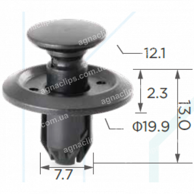 C 3320 Кліпса Nissan Infiniti Mitsubishi 0155303753 MU488006
