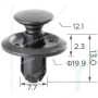 C 3320 Кліпса Nissan Infiniti Mitsubishi 0155303753 MU488006