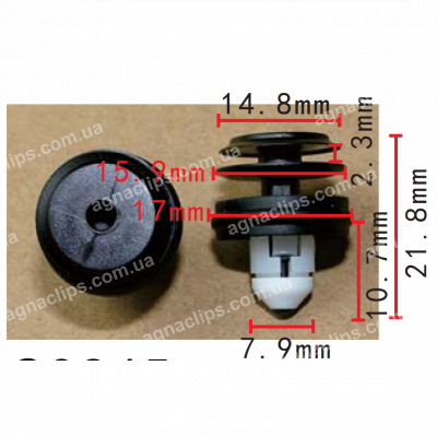 C 3245 Кліпса BMW 51417325082