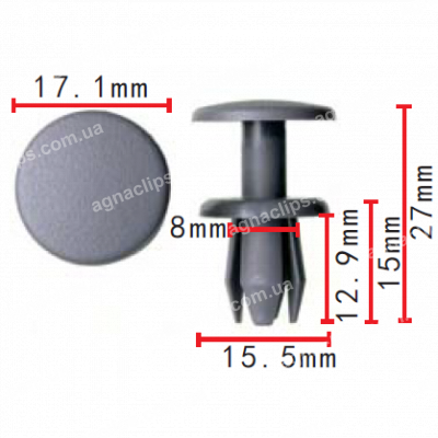 C 3261 Кліпса BMW Mini Skoda 51498237075
