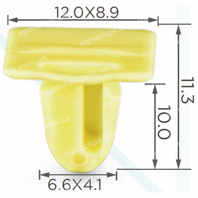 C 3292 Кліпса BMW 51478244458 обшивки салону