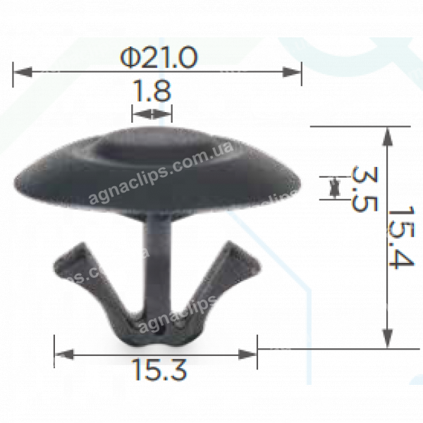 C 3297 Кліпса Mitsubishi