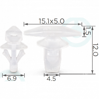 C 3305 Кліпса Nissan 808501FA0B