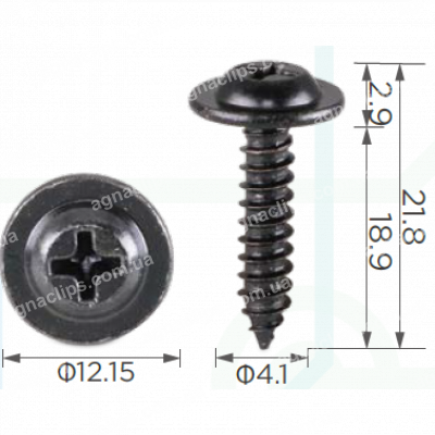 H 2228 Саморіз 4.1x19 Ford 56912S2