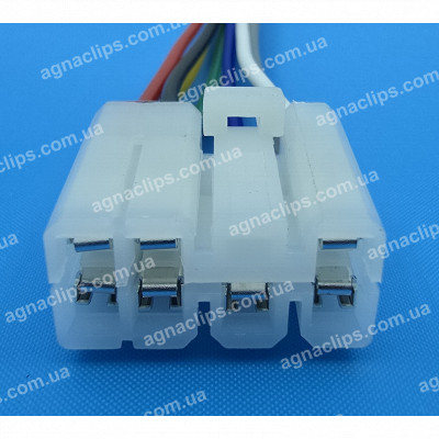 RP341 Роз'єм серії 3 мм 7 контактів аналог KET MG 610203 до підрульових перемикачів з проводом Daewoo Lanos / Sens / Chevrolet lacetti