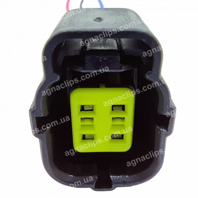 RP376 Роз'єм 174257-2 Chevrolet для датчика кисню лямбда-зонда Chevrolet Aveo Lacetti 4-конт. відп. частина RP377