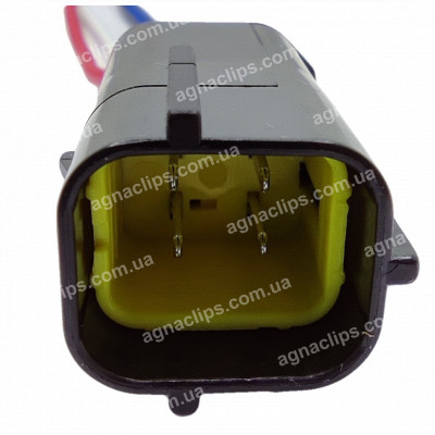 RP377 Роз'єм 174259-2 Chevrolet BMW для датчика кисню лямбда-зонда Chevrolet Aveo Lacetti 4-конт. (відповідна частина до RP376)