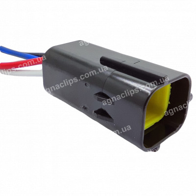 RP377 Роз'єм 174259-2 Chevrolet BMW для датчика кисню лямбда-зонда Chevrolet Aveo Lacetti 4-конт. (відповідна частина до RP376)