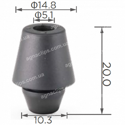Відбійник Nissan Infiniti 6582950A00 капота