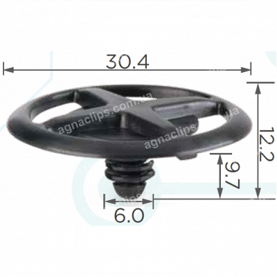C 3306 Кліпса Nissan Infiniti Mercury F584630F00 6584630F00