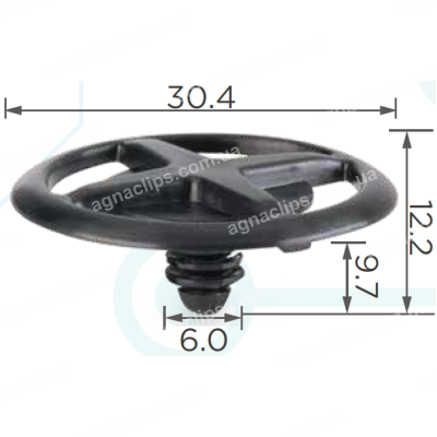 C 3306 Кліпса Nissan Infiniti Mercury F584630F00 6584630F00