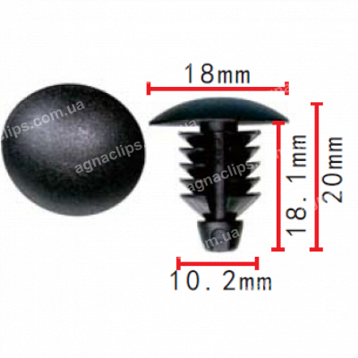 C 3317 Кліпса Fiat Lancia 735415836