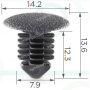 C3327 Кліпса Mercedes Opel Renault Smart A0009912895 A0029979086 2344879 90152926