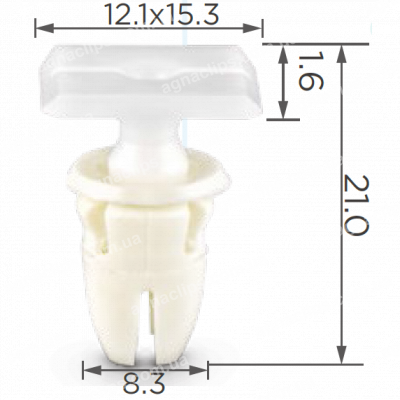 C 1955 Кліпса Mercedes A0099880378 двері молдингу