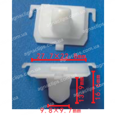 C3082 Кліпса Toyota Lexus 9046712073 молдингу крила