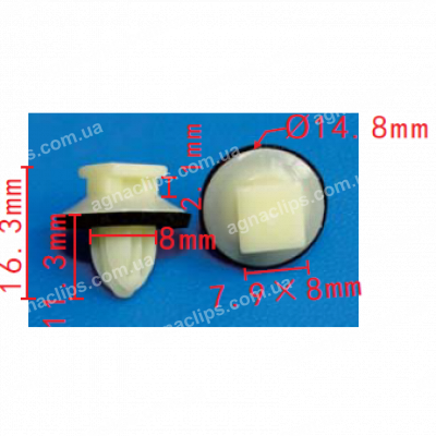 C 1896 Кліпса Toyota Lexus 6295550010 молдингу двері