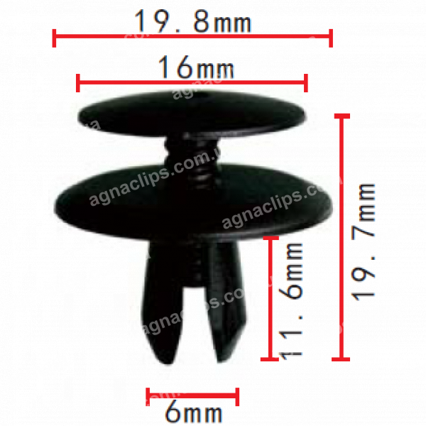 C 1411 Кліпса VW Audi Seat Skoda