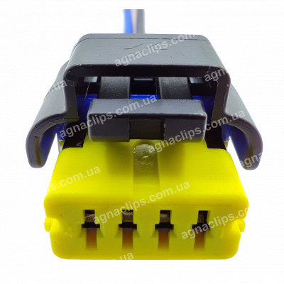 RP221 Роз'єм гніздовий 4-конт. аналог FCI 211PC042S4021