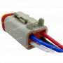 RP399 Роз'єм 4-к DT06-4S відп. частина RP400