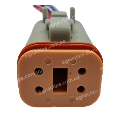 RP399 Роз'єм 4-к DT06-4S відп. частина RP400
