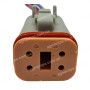 RP399 Роз'єм 4-к DT06-4S відп. частина RP400