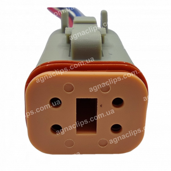 RP399 Роз'єм 4-к DT06-4S відп. частина RP400