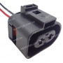 RP441 Роз'єм 2-конт. серії 6,3мм аналог Volkswagen 1J0973752