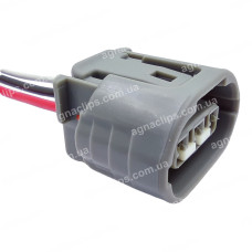 RP444 Роз'єм 3-конт. Toyota Nissan 6189-0443 90980-11349 для генератора серії 2,2 мм 