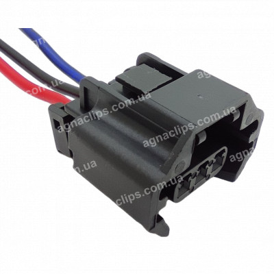 RP447 Роз'єм 3-конт. кондиціонера Nissan серії 1,2 мм