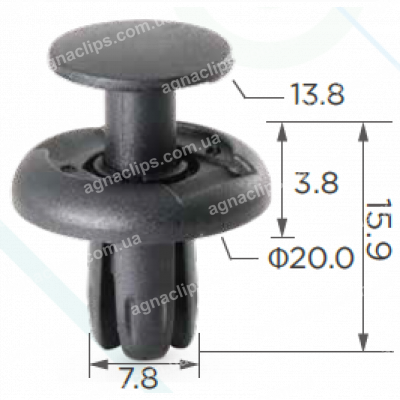 C 3277 Кліпса BMW 07147401727