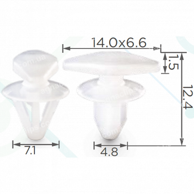 C 3348 Кліпса GM Opel Chevrolet Buick 11611342