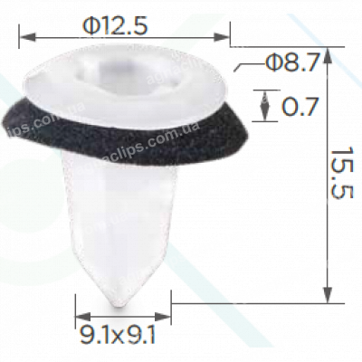 C 3295 Кліпса BMW 51488252749