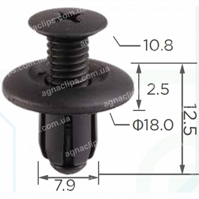 C 3043 Кліпса Hyundai Kia 8659334500