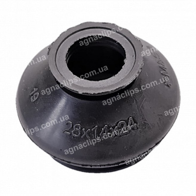 N19 Пильовик (28x14x24) 1603228 кульової опори, рульової тяги маслостійкий універсальний