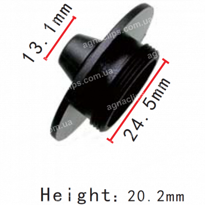 C 3307 Комплект фіксаторів кріплення килимків