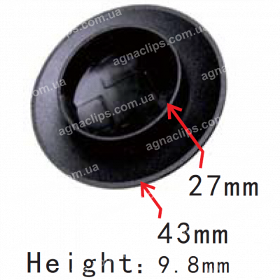 C 3307 Комплект фіксаторів кріплення килимків