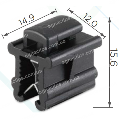 C3282 EdgeClips для кабельних стяжок