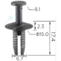 C3084 Кліпса Audi Seat Skoda VW BMW Mercedes 51111908077 N90359101 A0009905492