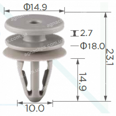 C 3340 Кліпса GM Chevrolet 11569700