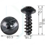 H 2273 Саморіз 5.2x16 VW Audi Seat Skoda N10442003