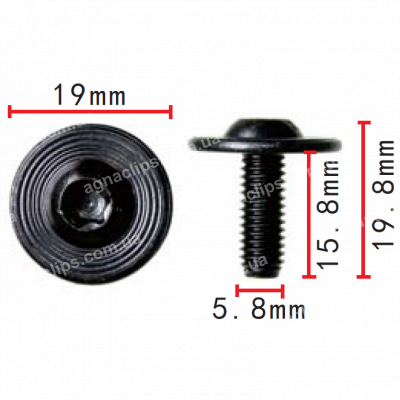 H 2276 Болт M6x16 VW Audi Seat N91075602