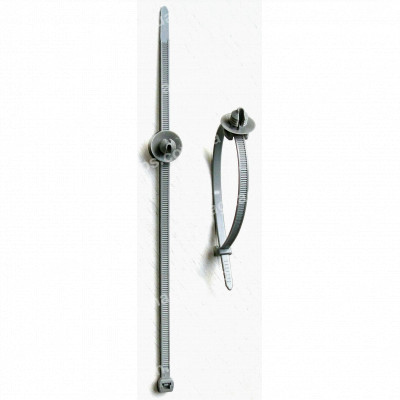 C 3352 Хомут Volkswagen Audi Seat 4.7х200 mm 3W0971838 сірий з рухомою клямкою