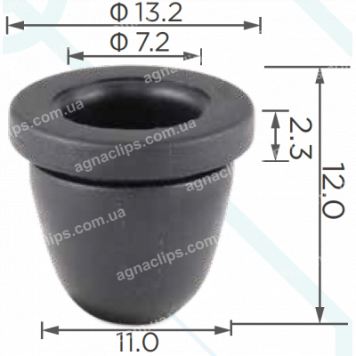 C 3414 Кліпса молдингу
