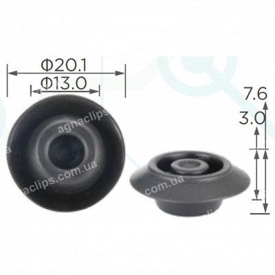 C 3249 Заглушка Ø 11мм Nissan 74849JD00A